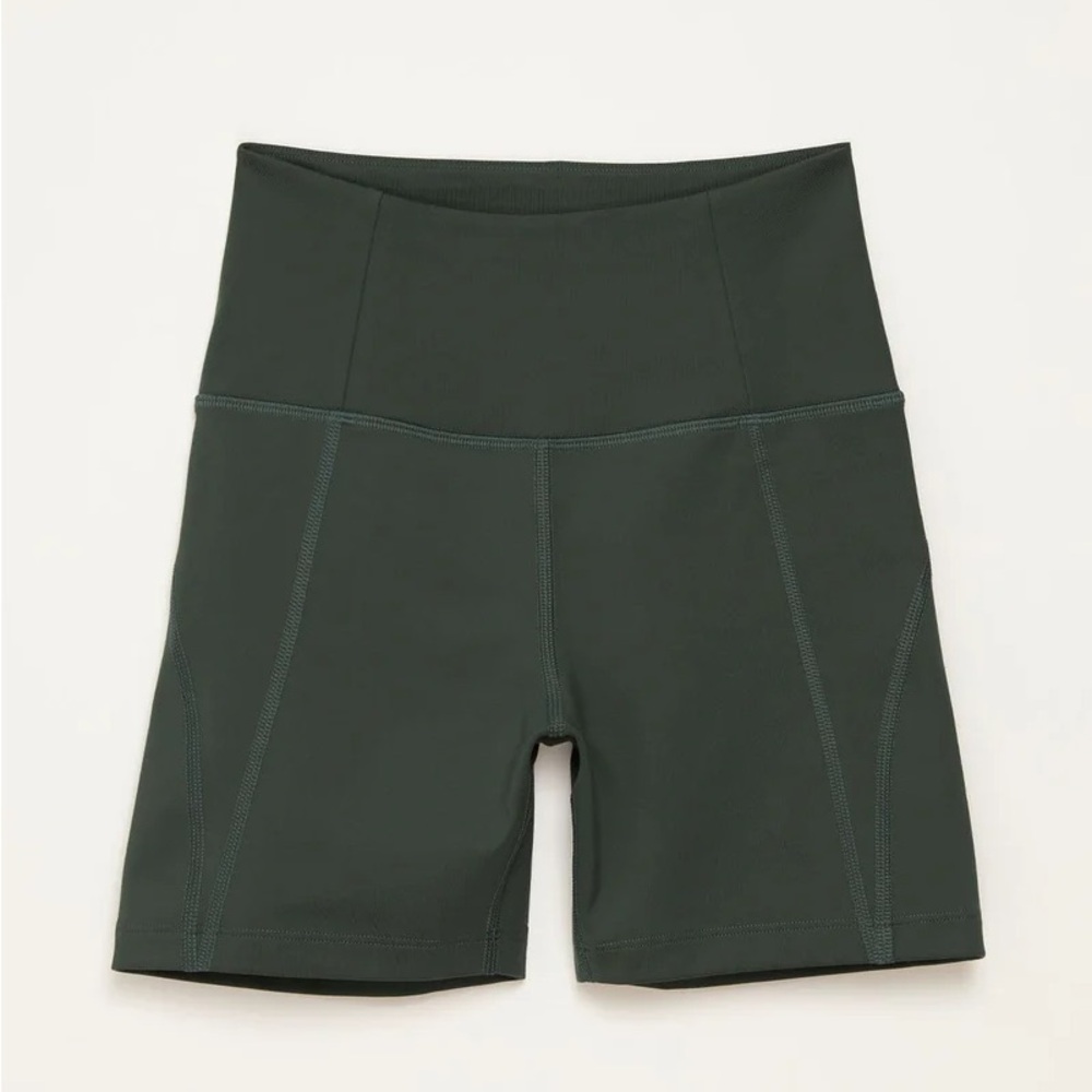 Girlfriend Collective Moss High-Rise Run Short